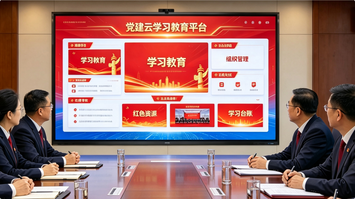 大党建门户功能截图