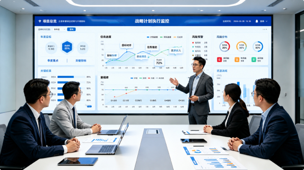 战略规划与分解功能截图